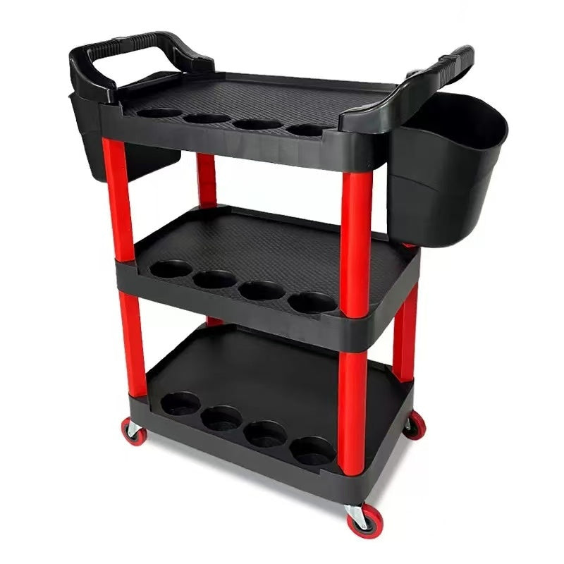 CARRO DE TALLER DETAILING CON RUEDAS CARRO ORGANIZADOR