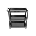 CARRO GABINETE METÁLICO PARA HERRAMIENTAS 3 BANDEJAS - NEGRO