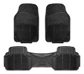 ALFOMBRAS AUTO UNIVERSAL 3 PIEZAS ALTA CALIDAD 100% GOMA