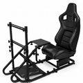 Simulador De Carreras Cockpit Estructura + Butaca Racing Reclinable