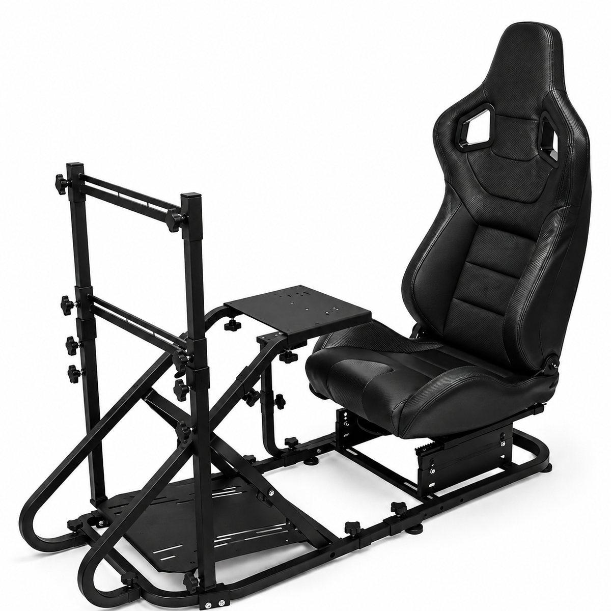 Simulador De Carreras Cockpit Estructura + Butaca Racing Reclinable