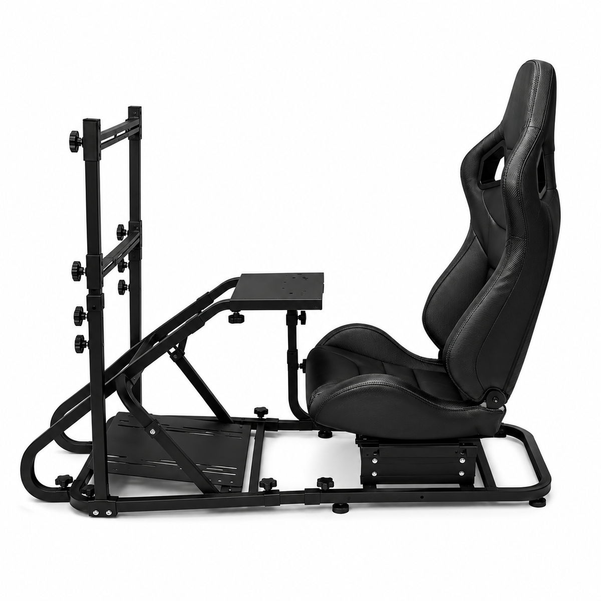 Simulador De Carreras Cockpit Estructura + Butaca Racing Reclinable